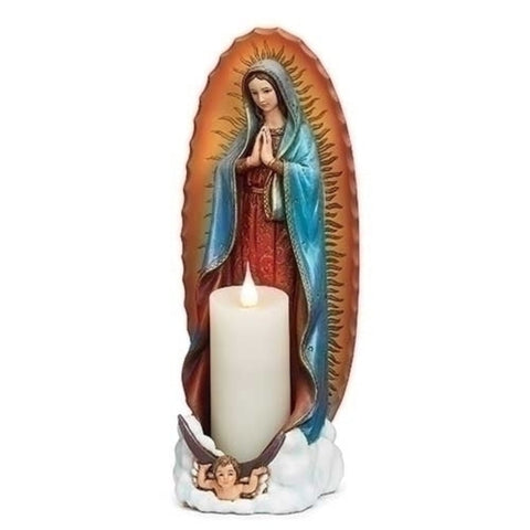 Our Lady of Guadalupe Prayer Candle Holder