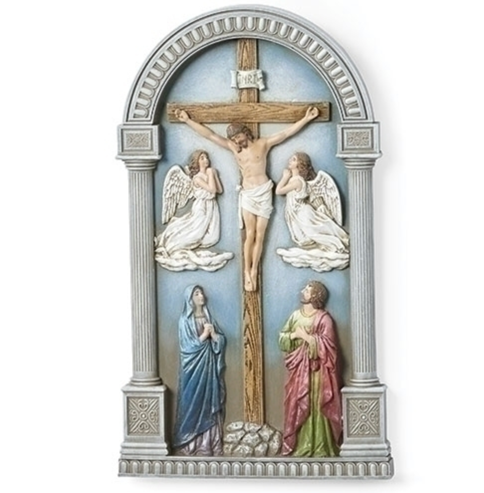 Jesus Crucifixion Wall Plaque