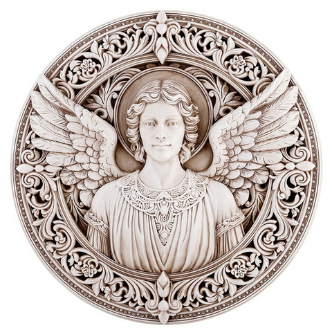 Saint Michael Garden Plaque