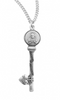 Hearts of Sympathy Sterling Silver Key Pendant Memorial Gift