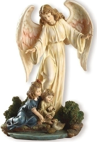 Guardian Angel With Children Figure Joseph Studio Collection