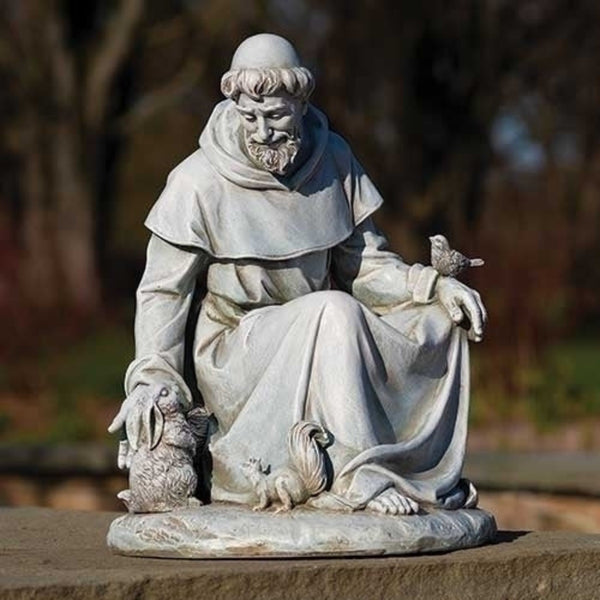 Saint Francis Garden Statue Beattitudes Religious Gifts