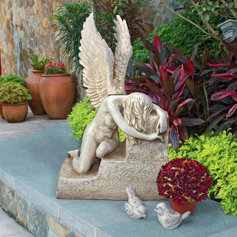 Hunger of Heartbreak Angel Garden Memorial Statue