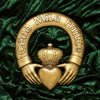 One Hundred Thousand Welcomes Claddagh Sculptural Plaque
