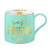 BEST FRIENDS  - A FRIEND LOVES AT ALL TIMES MUGS SET OF 2