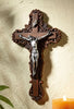 Jesus Calvary Ornate Pastoral Wall Crucifix