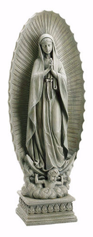 Our Lady of Guadalupe Garden Statue Large 37.5" Tall