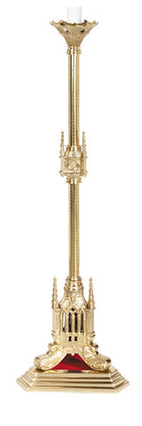 Brass San Pietro Paschal  Altar Candlestick Holder