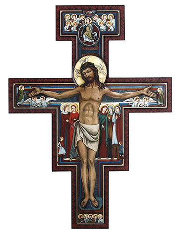 San Damiano Crucifix Extra Large 31" Tall