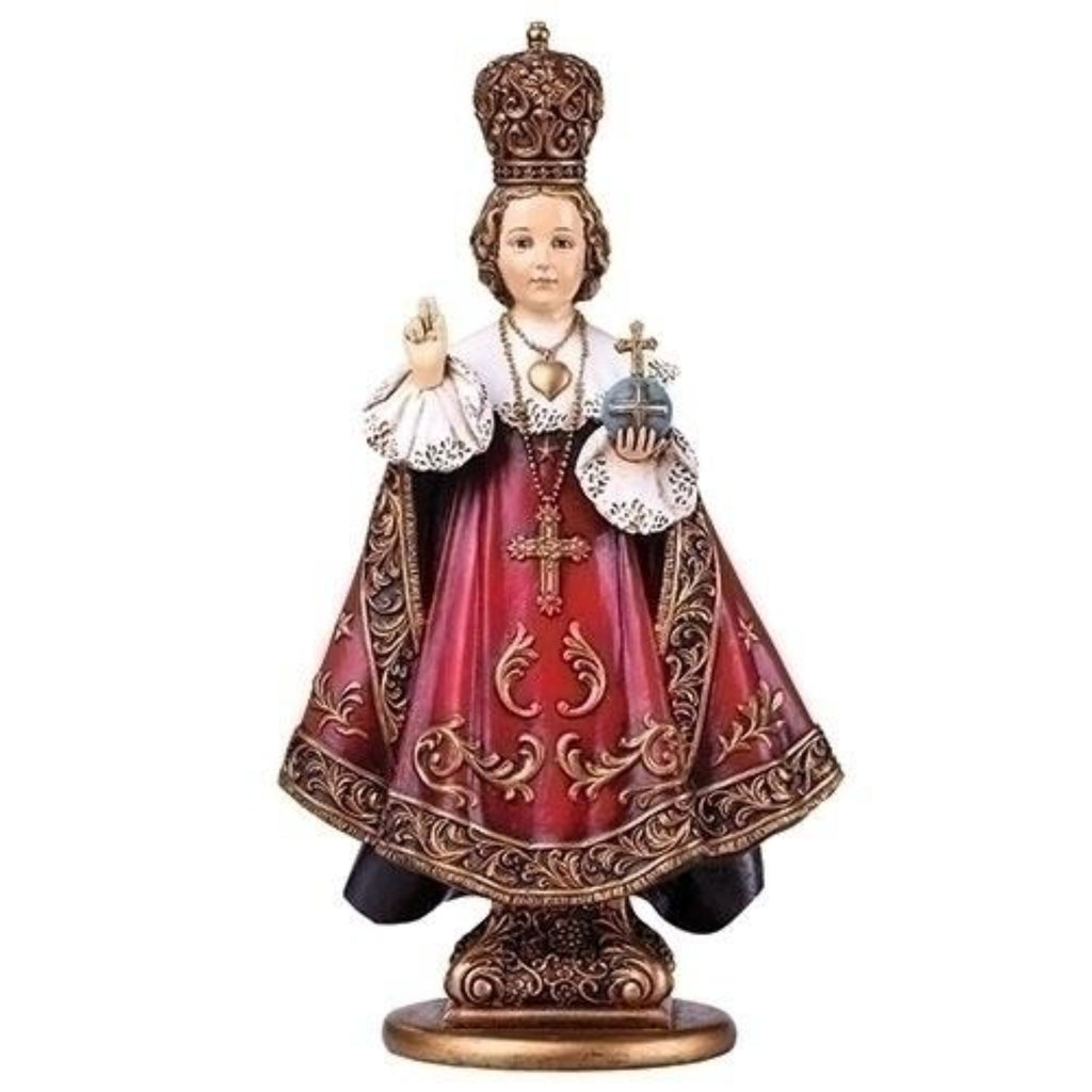 Infant of prague ornate figure Child Jesus statue