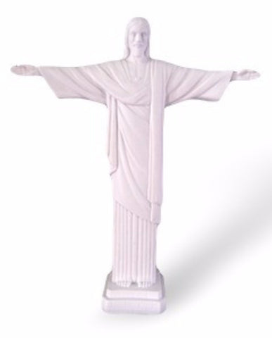 Jesus The Redeemer Veronese Statue Depiction of Figure In Rio de Janeiro Brazil