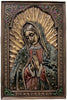 Our Lady of Guadalupe Praying Icon Plaque