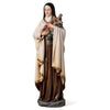 Saint Theresa Holding Cross With Flowers Statue 14" Tall Renaissance Collection