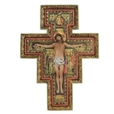San Damiano Wall Crucifix Cross of Saint Francis