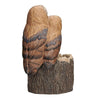 Owl Planter Woodtone 16.75 Inch