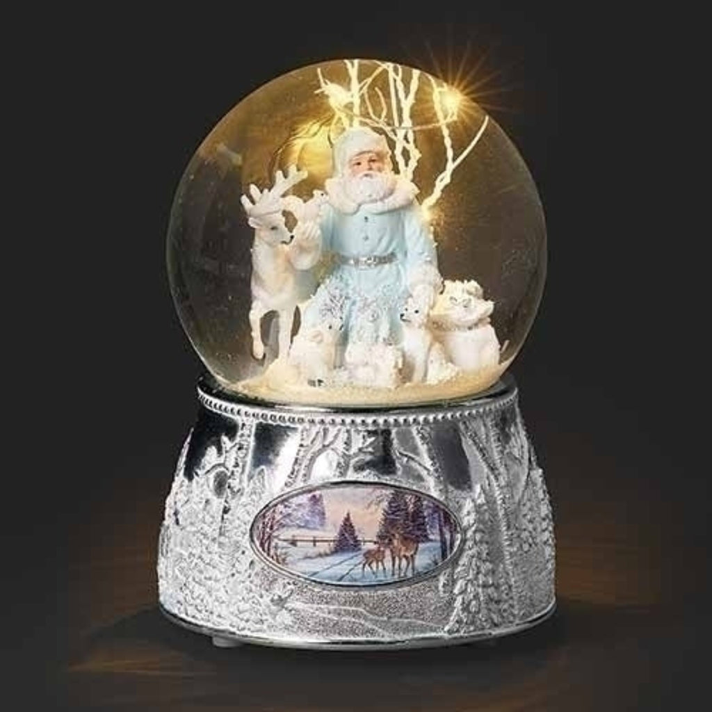 Santa Claus Christmas  Musical Water Globe 