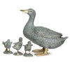 Duck with Ducklings Garden Statue 4 Piece Set