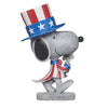 Patriotic Snoopy Garden Statue Peanuts 12 Inch