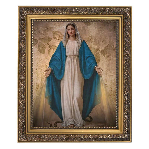 Our Lady of Grace Framed Print by Jeannette Gianola