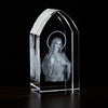 Sacred Heart of Jesus Grace Etched Glass