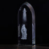 Madonna And Child Etched Glass