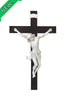 Baroque Crucifix on Wood Cross 21 Inch Made in Italy