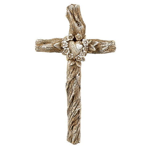 Sacred Heart Wall Cross For Home or Garden