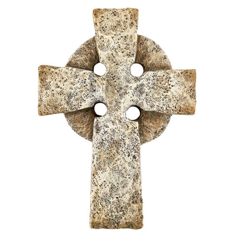 Irish Celtic Wall Cross for Home or Garden
