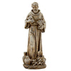 Saint Fiacre Garden Statue 16 Inch Tall