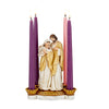 Holy Family Scene Advent Candle Holder