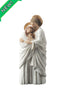 Holy Family Statue in White 10 Inch