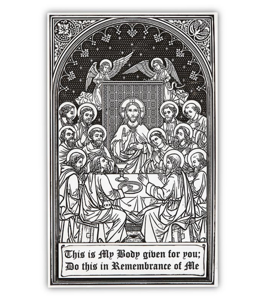 Last Supper Plaque For Home or Garden