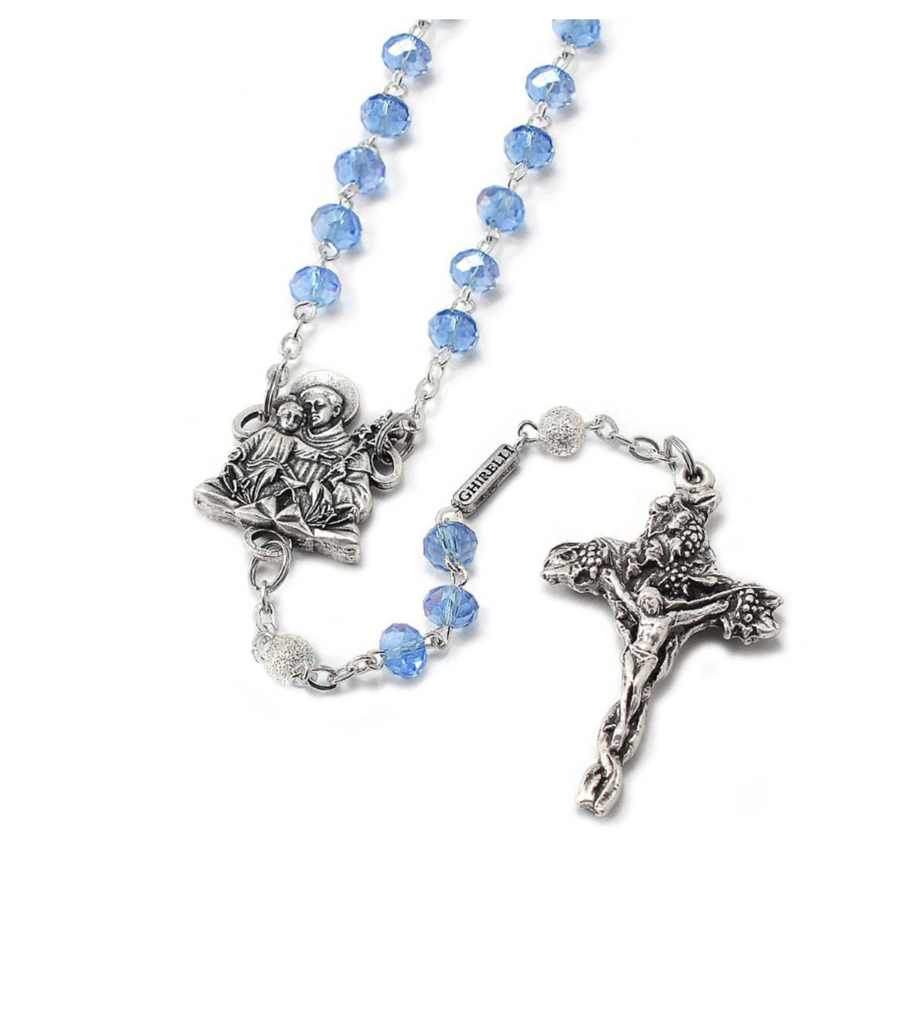 Saint Anthony Rosary By Ghirelli 