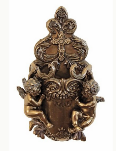 Angel Holy Water Font For Home or Chapel