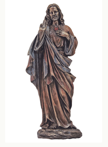 Sacred Heart Of Jesus Statue 10 inch