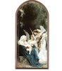 Song Of The Angels Madonna Wooden Plaque   Large Size