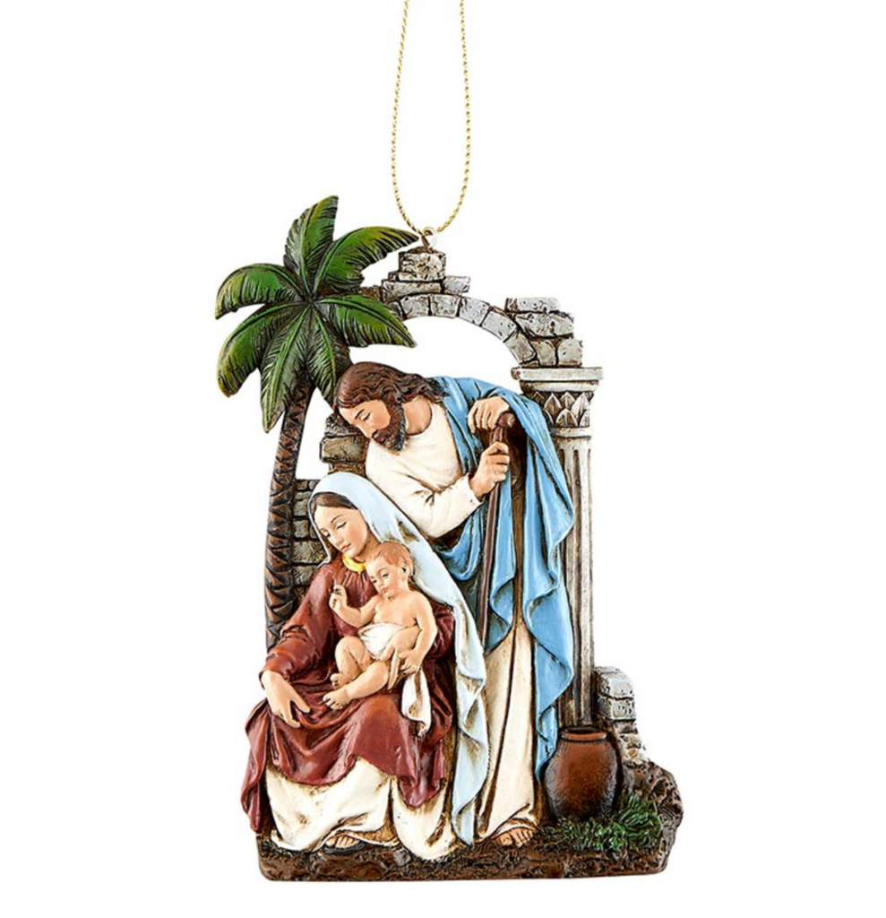 Bethlehem Holy Family Christmas Ornament
