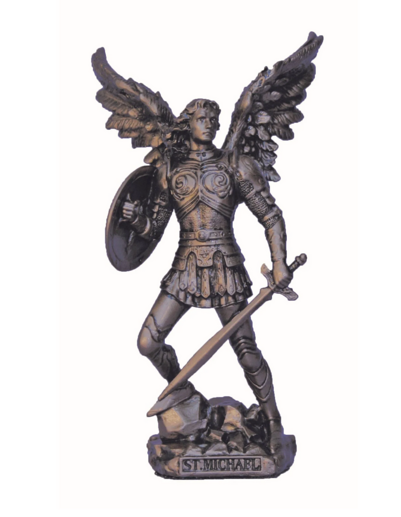 Saint Michael without the Devil in Cold Cast Bronze