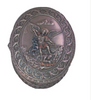 Saint Michael Rosary or Keepsake Box in Cold Cast Bronze