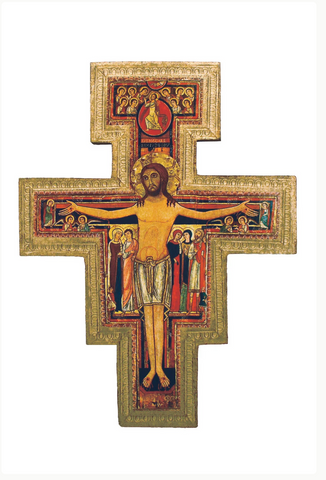 San Damiano Wooden Wall Cross