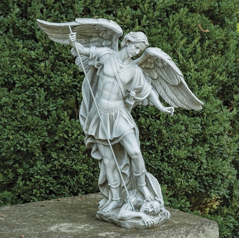 Saint Michael Archangel Garden or Memorial Statue