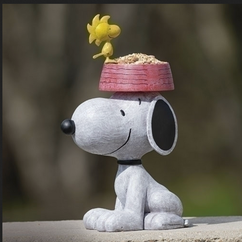 Snoopy and Woodstock Bird Feeder