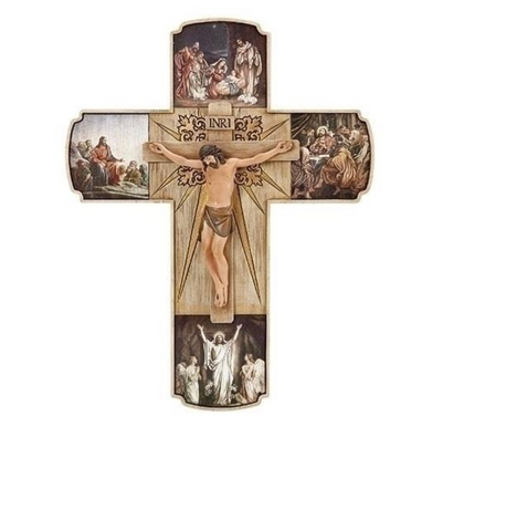 Life Of Christ Wall Cross