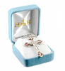 Holy Spirit Crucifix Sterling Silver With Red Enamel