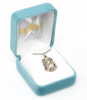 Saint Anthony Sterling Silver Medal On Chain