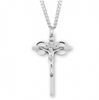 Sterling Silver Wedding Crucifix On Chain