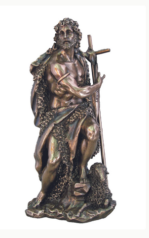 Saint John The Baptist Statue Veronese Collection