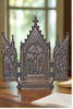 Jesus Crucifixion Triptych Statue
