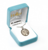 Archangel Gabriel Sterling Silver Medal On Chain
