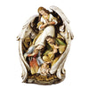 Angel With Nativity Scene 15 Inch